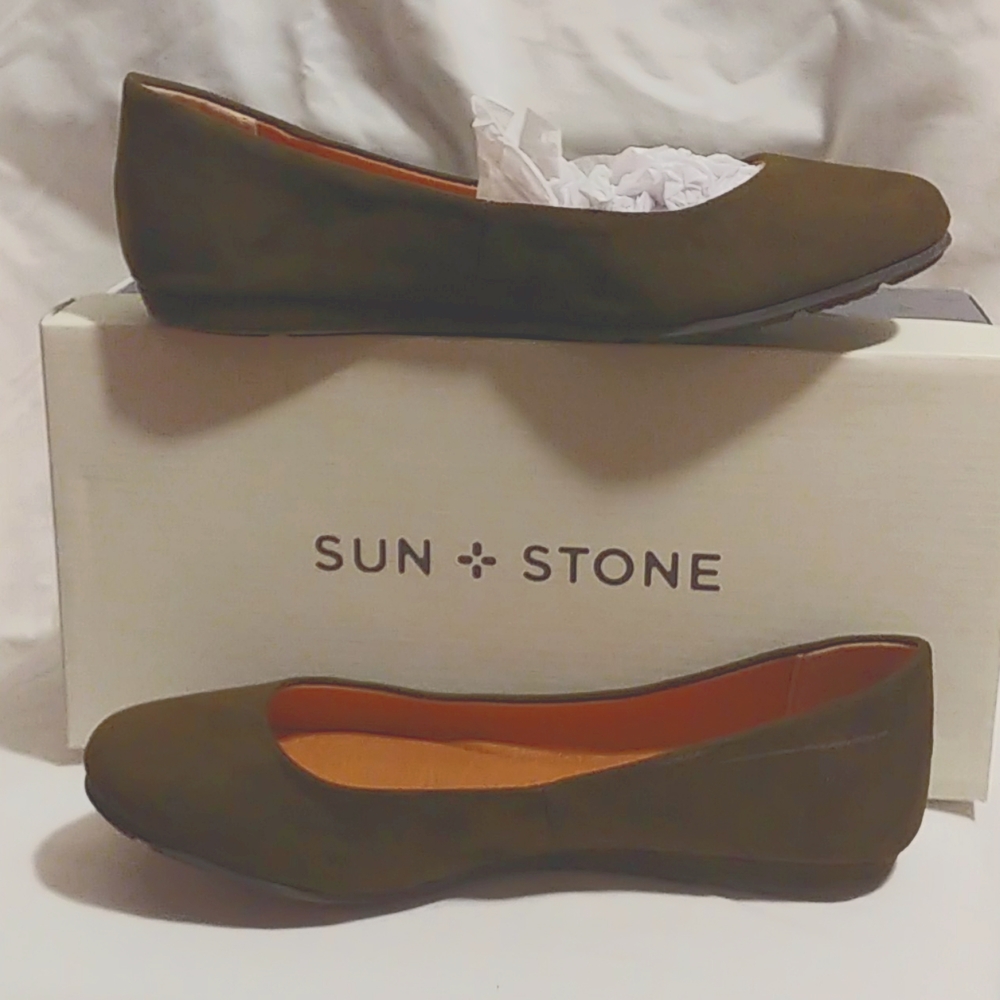 Flats suede